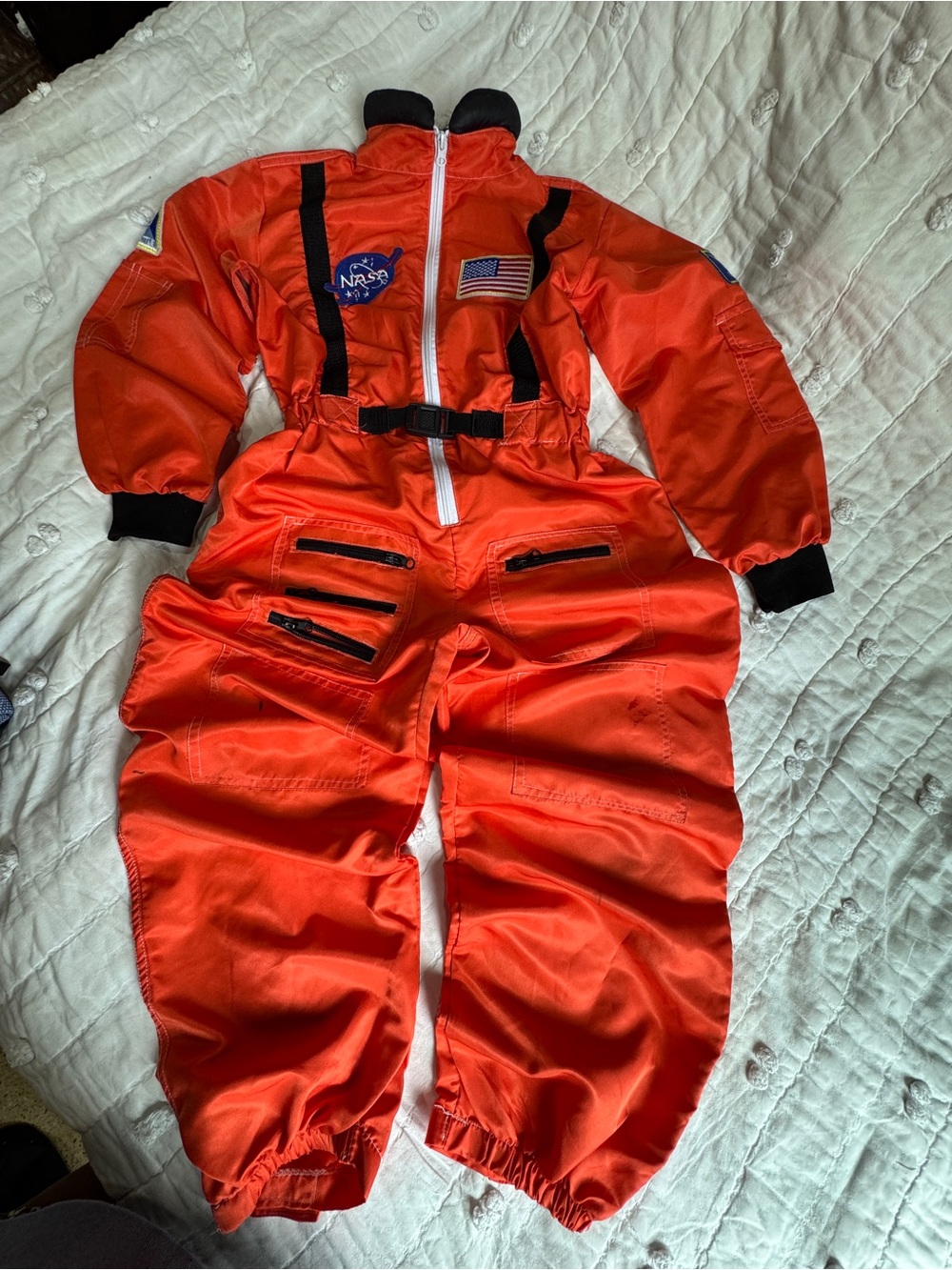 NASA astronaut costume Flight Suit Pants - Space-Themed Bottoms size 12-14